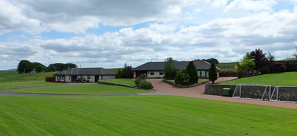 New houses off Bellfield Road. 23rd June 2015